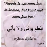 Magneetbordje met tekst kennis en roze marmerpatroon voor stijlvol interieur